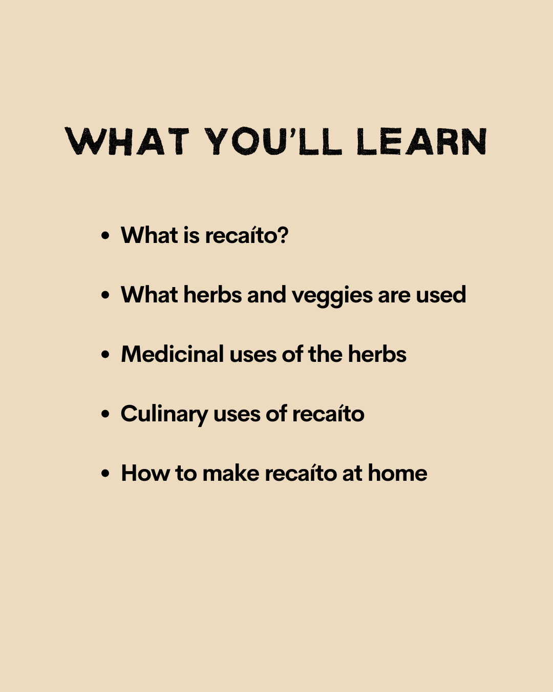 Kitchen Herbalism Class: How to Make Puerto Rican Sofrito